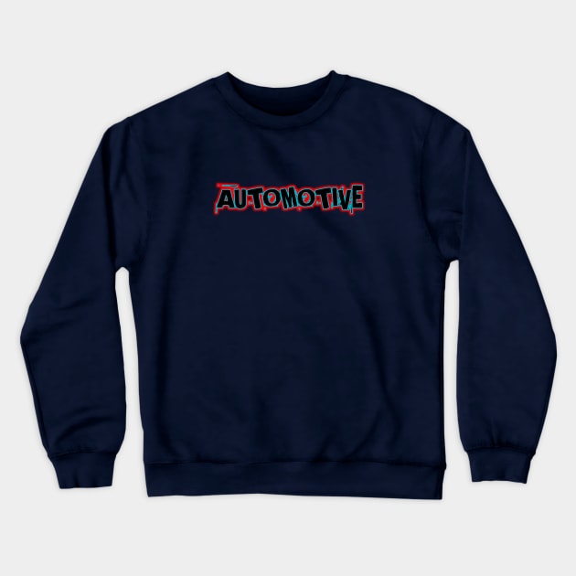 Automotive Crewneck Sweatshirt by Menu.D